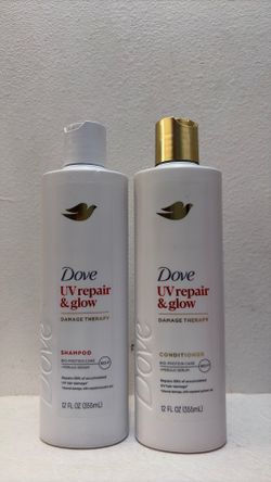 Dove UV Repair & Glow Shampoo and Conditioner Set
