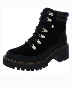 Giani Bernini Womens Maddyson Lug Sole Leather Booties
