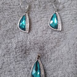 Sterling Silver Sets. Chain Not Included But Have Some For Sale Also