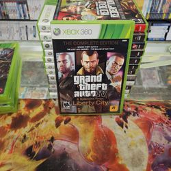 Grand Theft Auto IV - The Complete Edition | XBOX 360 | CIB w/ MAP | TESTED!