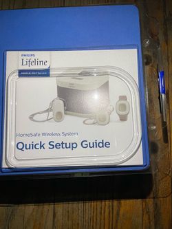 Philips Lifeline HomeSafe Wireless Medical Alert System