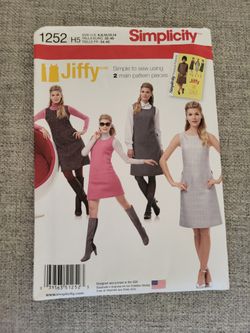 Simplicity Costume Pattern