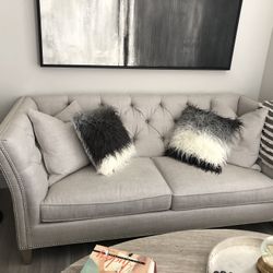 Ethan Allen Sofa And Side Table