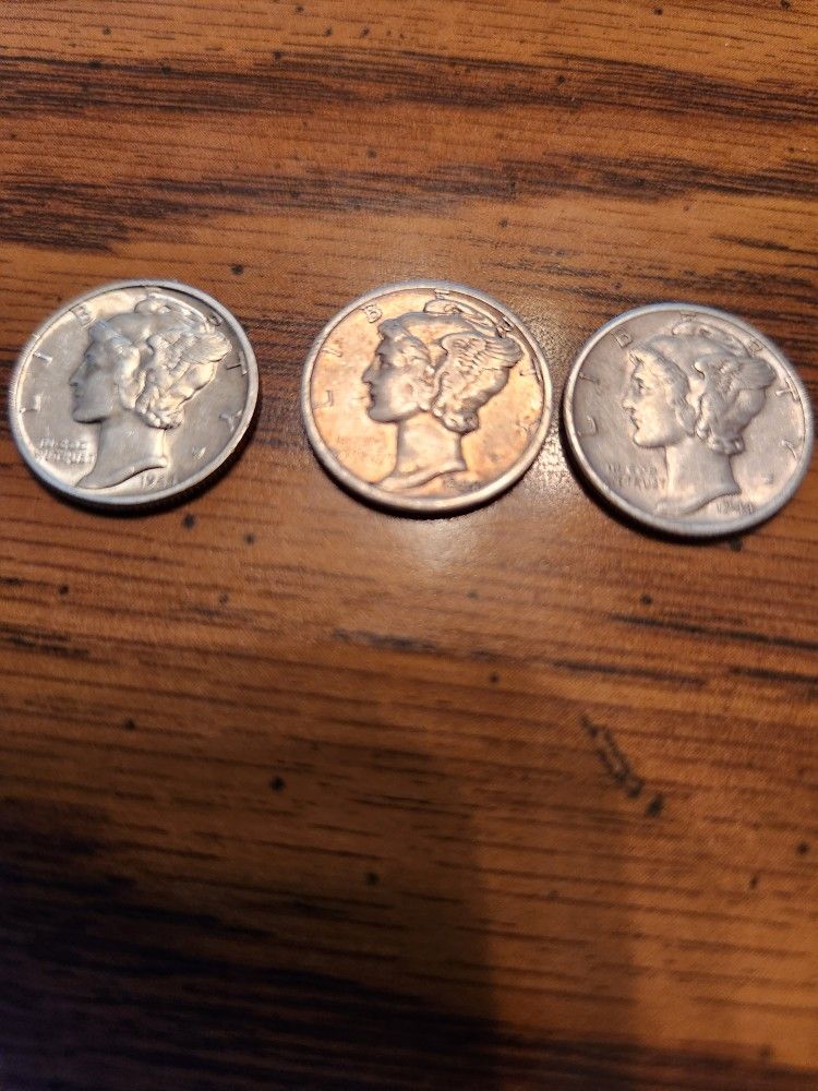 Mercury Dimes 