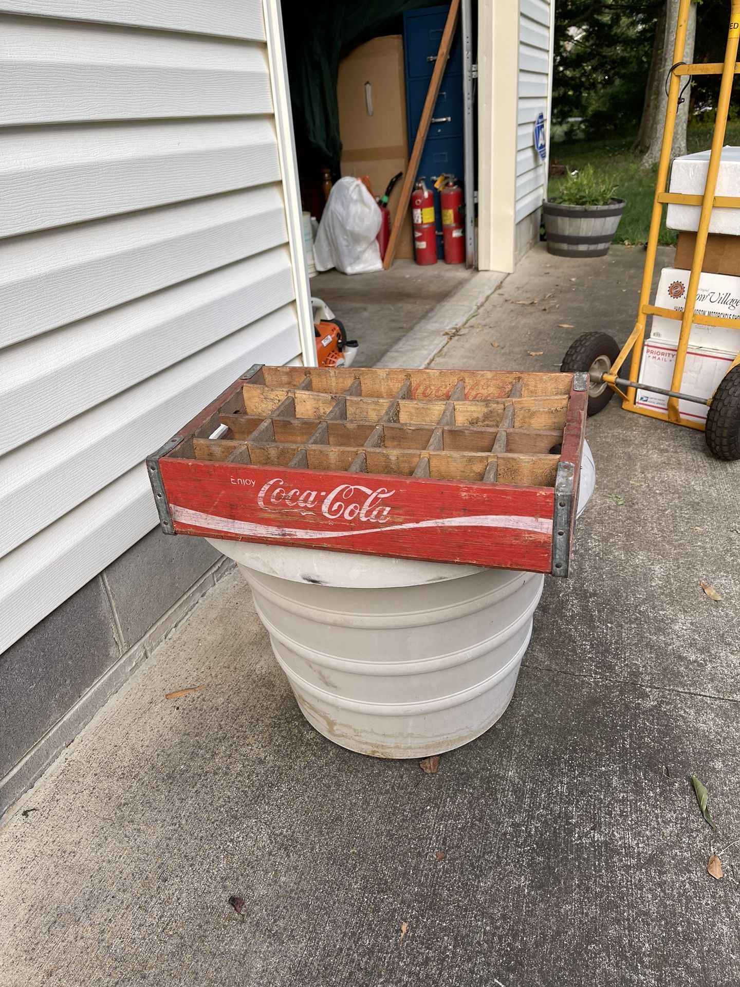 Coke Wooden Crate