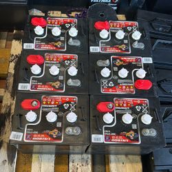 6 Volts Golf cart Batteries- Brand New