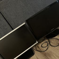 Computer Monitors  HP & SAMSUNG