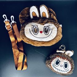 Labubu small purse and coin purse set