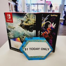 Nintendo Switch OLED Gaming Console- $1 Today Only