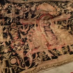 French Antique Tapestry 