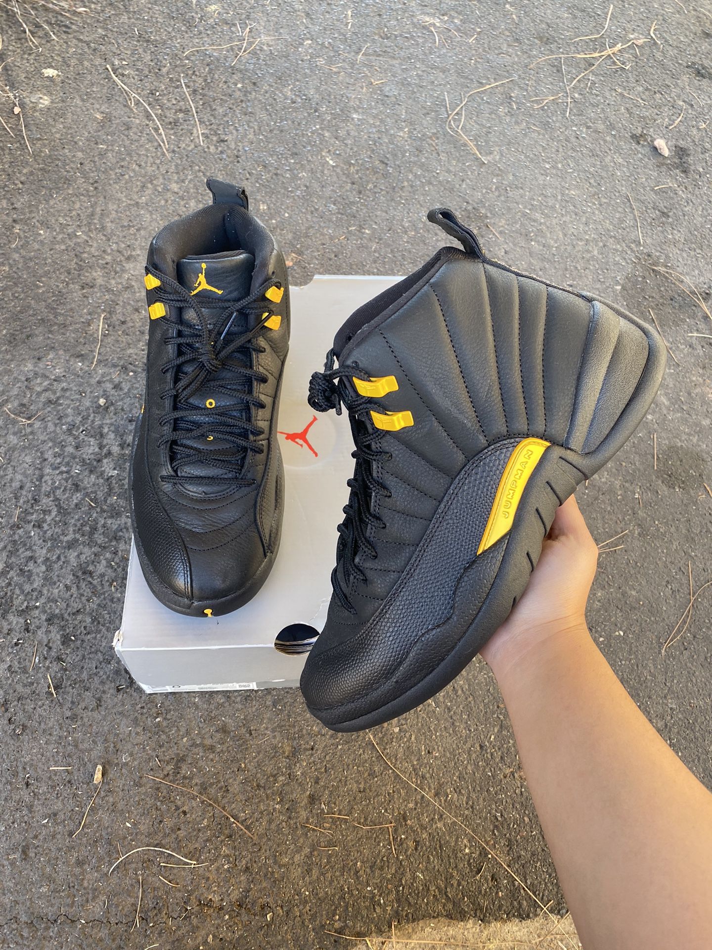 Jordan 12 Retro High Black Gold
