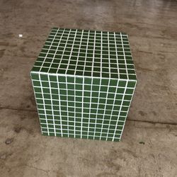 Tile Side Table - Forrest Green 