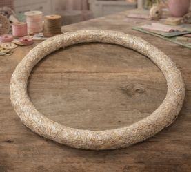 Natural Straw Wreath Form – DIY B