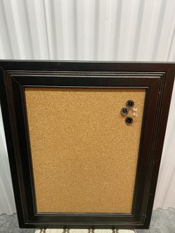 Framed Cork/ Message Board ( Ballard Designs)