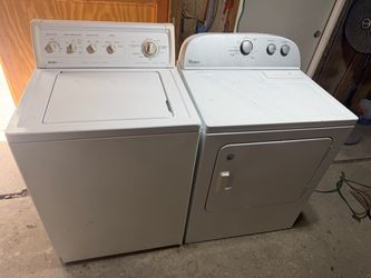 Washer And Dryer Set