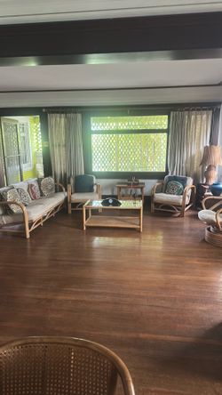 Bamboo living room set