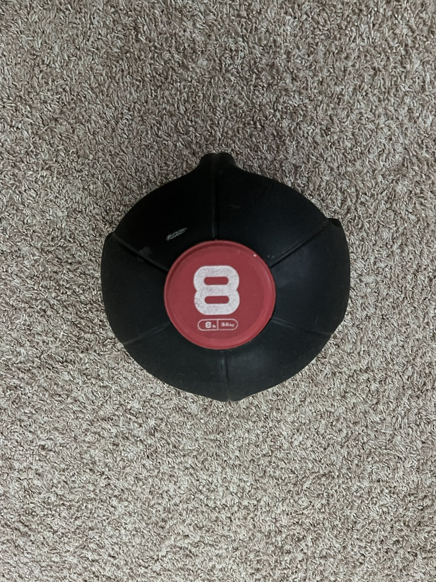 Grip Handle Weighted Medicine Ball 8lb