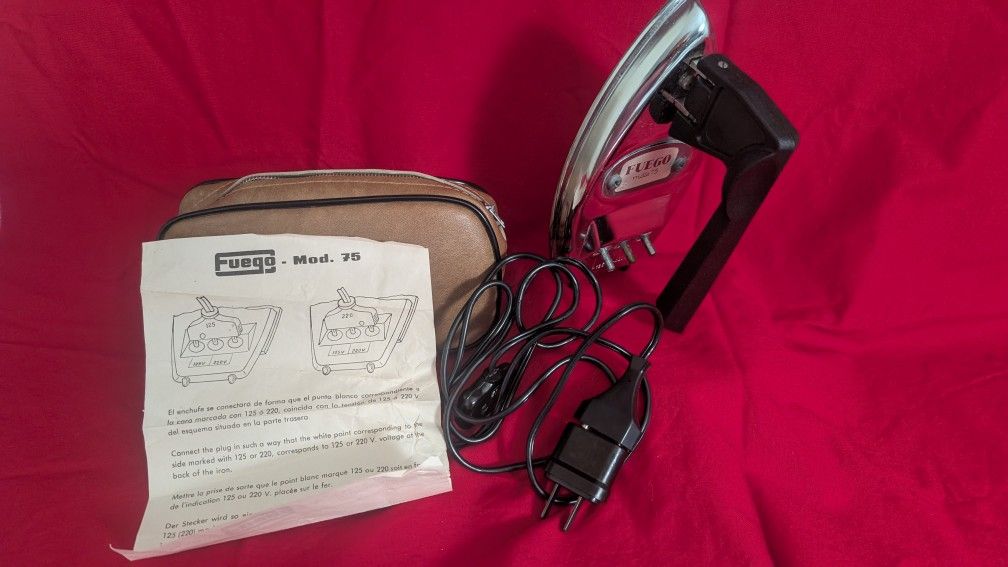 Vintage Travel Iron