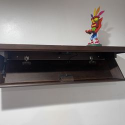 Floating Concealed Gun Shelf