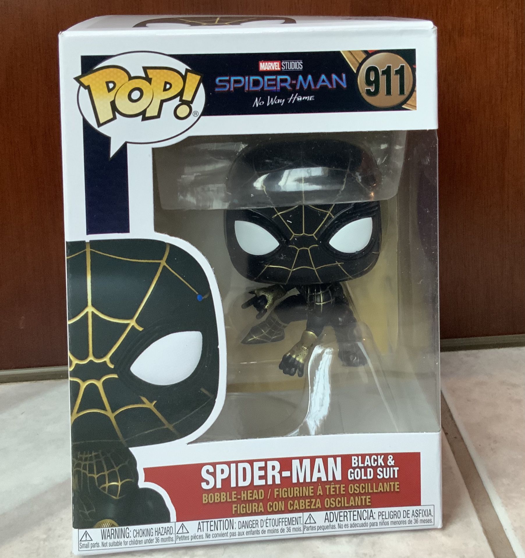 Funko Pop! Marvel: Spider-Man: No Way Home - Spider-Man in Black and Gold Suit ***Sealed/NEW***