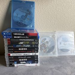 PS3 game lot for sale. Open to trades