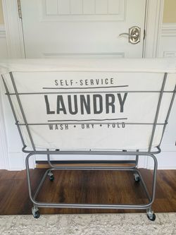 Large Laundry Bin on Wheels / Storage