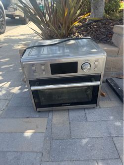 Free air fryer toaster oven. Works great!