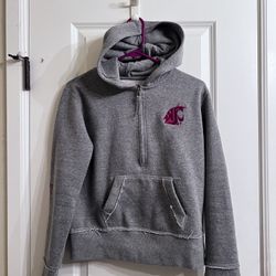 WSU Cougars - Girls/ Womens - 1/4 Zip Hoodie andNike Dri Fit Shirt