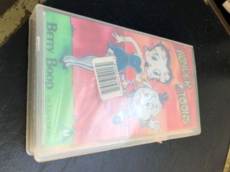 1996 Betty hoop vhs still new unopened