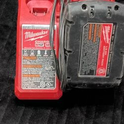 Milwaukee Battery And Charger