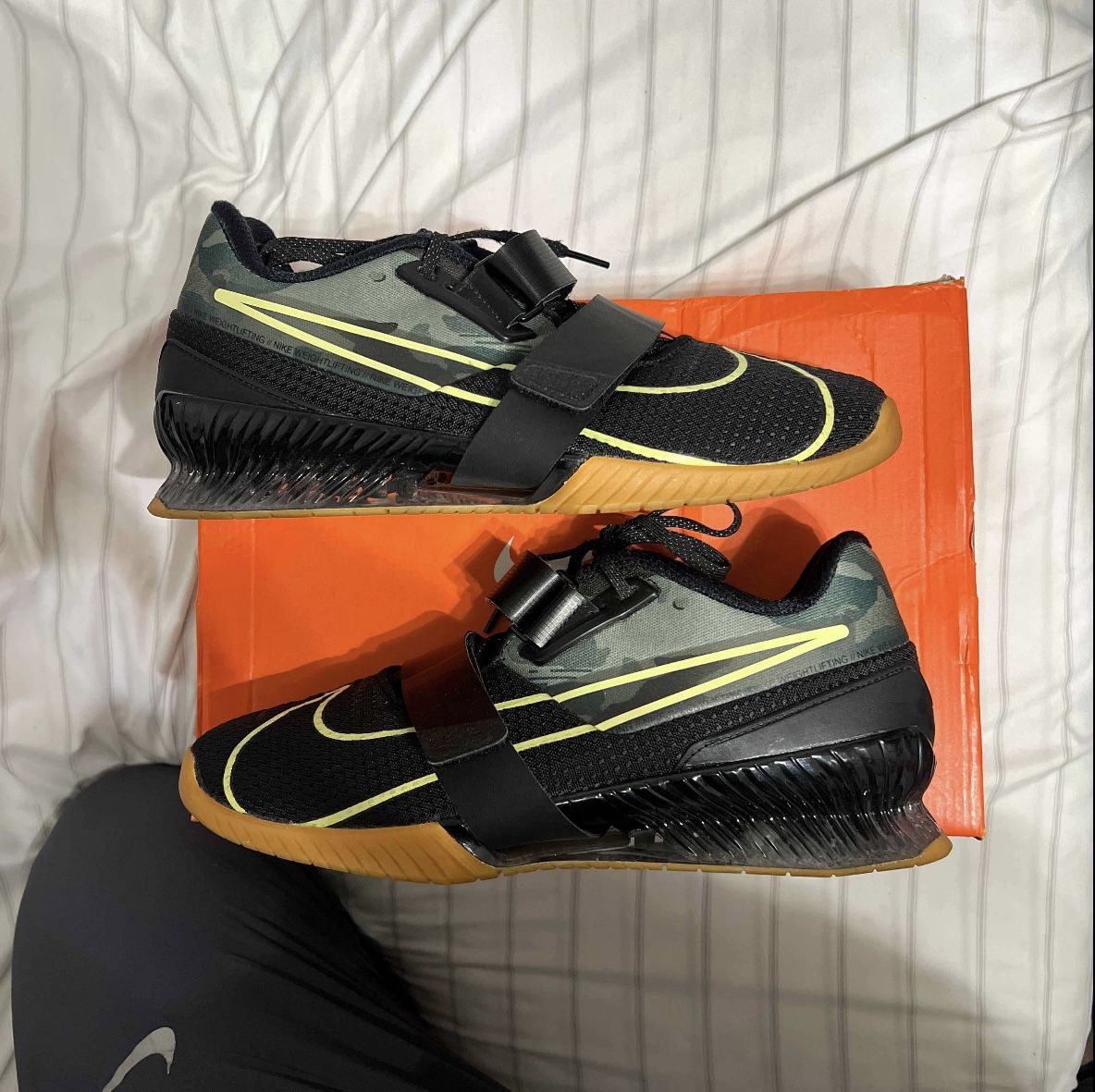 Weight Lifting Nike Romaleos Camouflage Nike Weightlifting Shoes