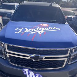 Dodgers hood cover