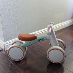 SEREED Baby Balance Bike for 1 Year Old Boys Girls 12-24 Month Toddler Balance Bike, 4 Wheels Toddler First Bike, First Birthday Gifts