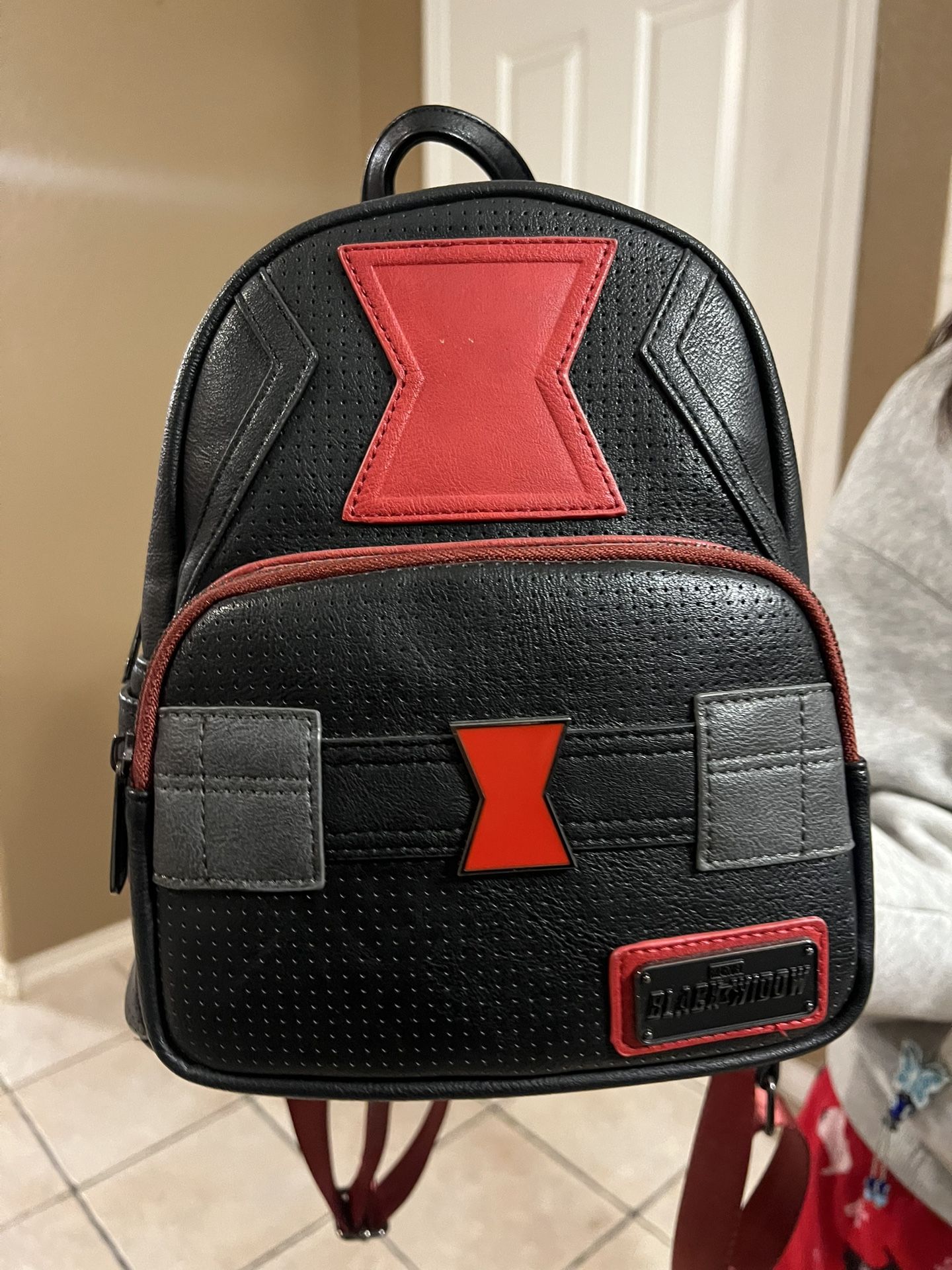 black widow marvel loungefly backpack