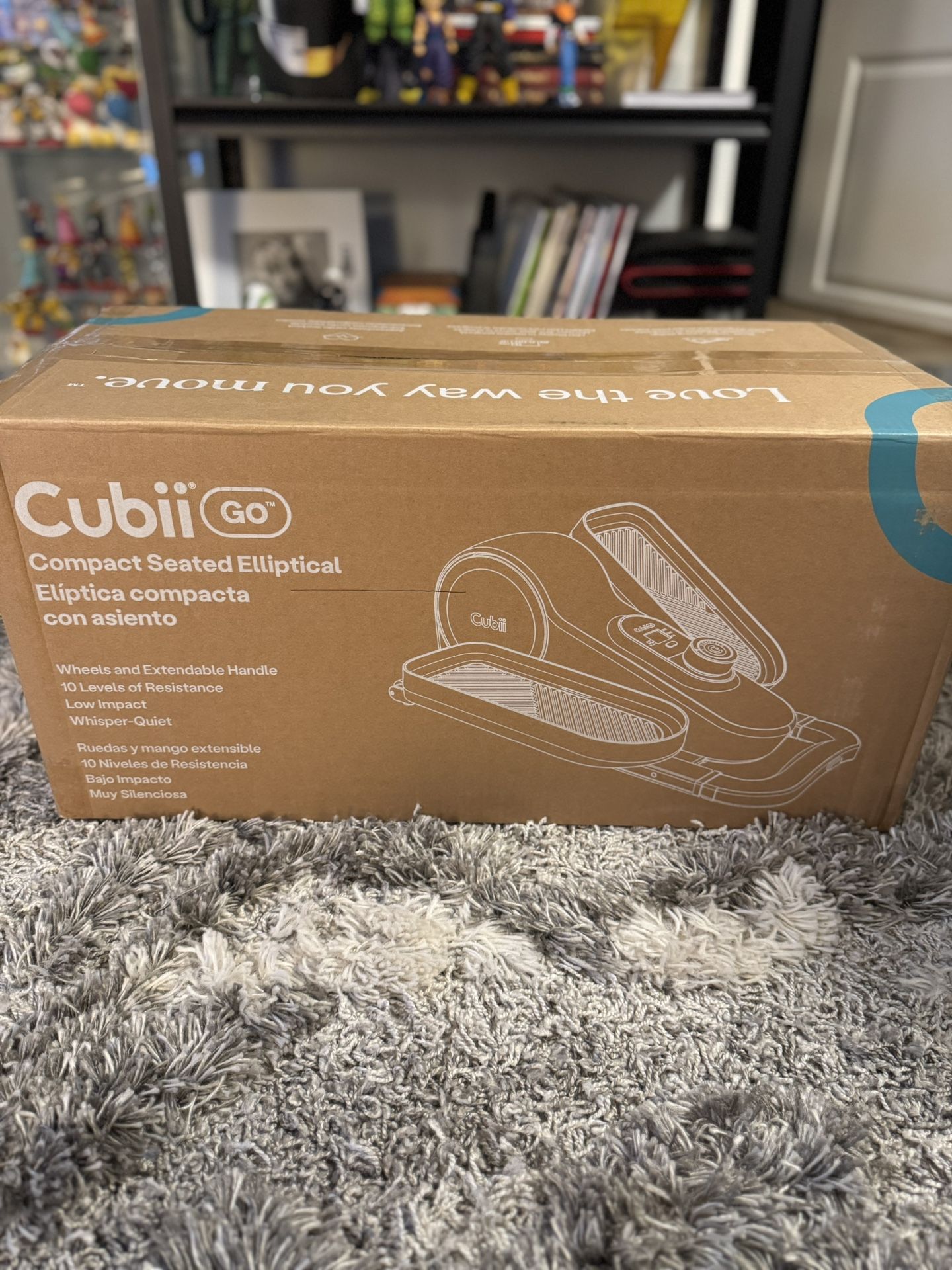 Cubii GO - Under Desk Elliptical Bike Pedal Exerciser