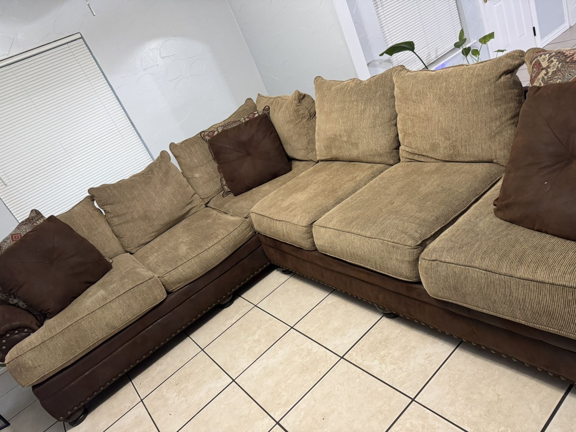Brown Living Room 