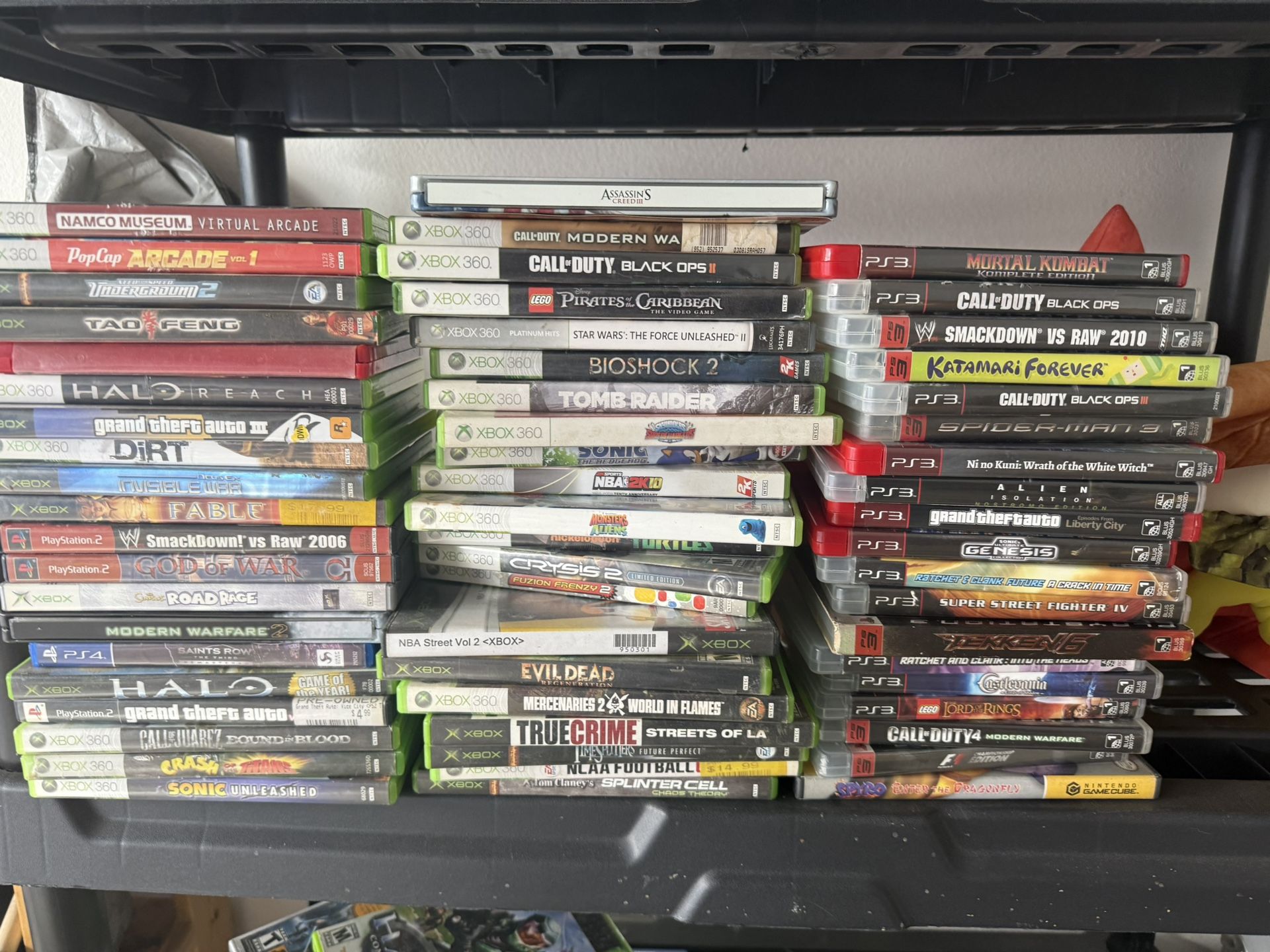 PS3 Xbox 360 PS2 PS1 Video Games