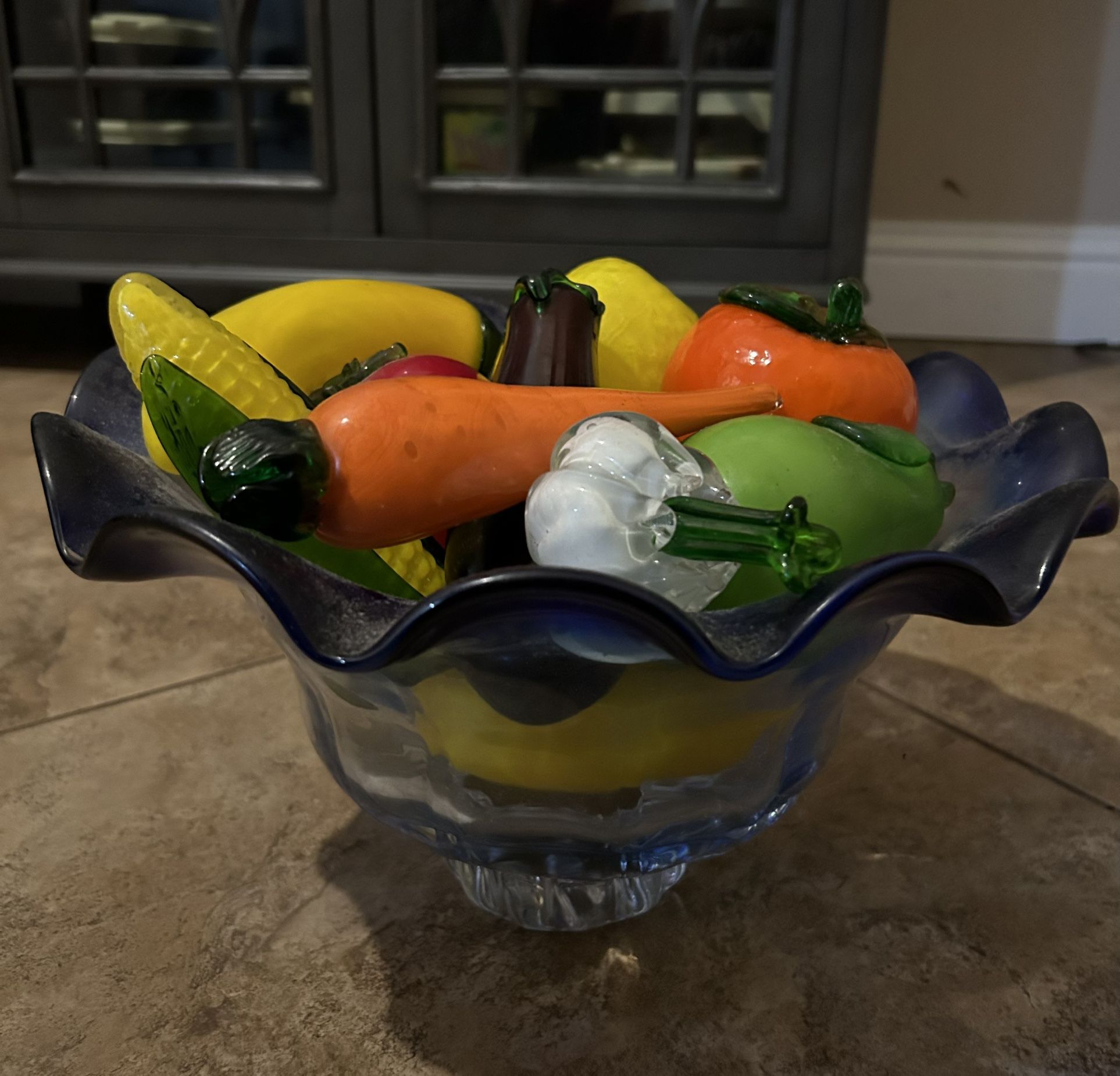 Crystal Fruit Bowl 