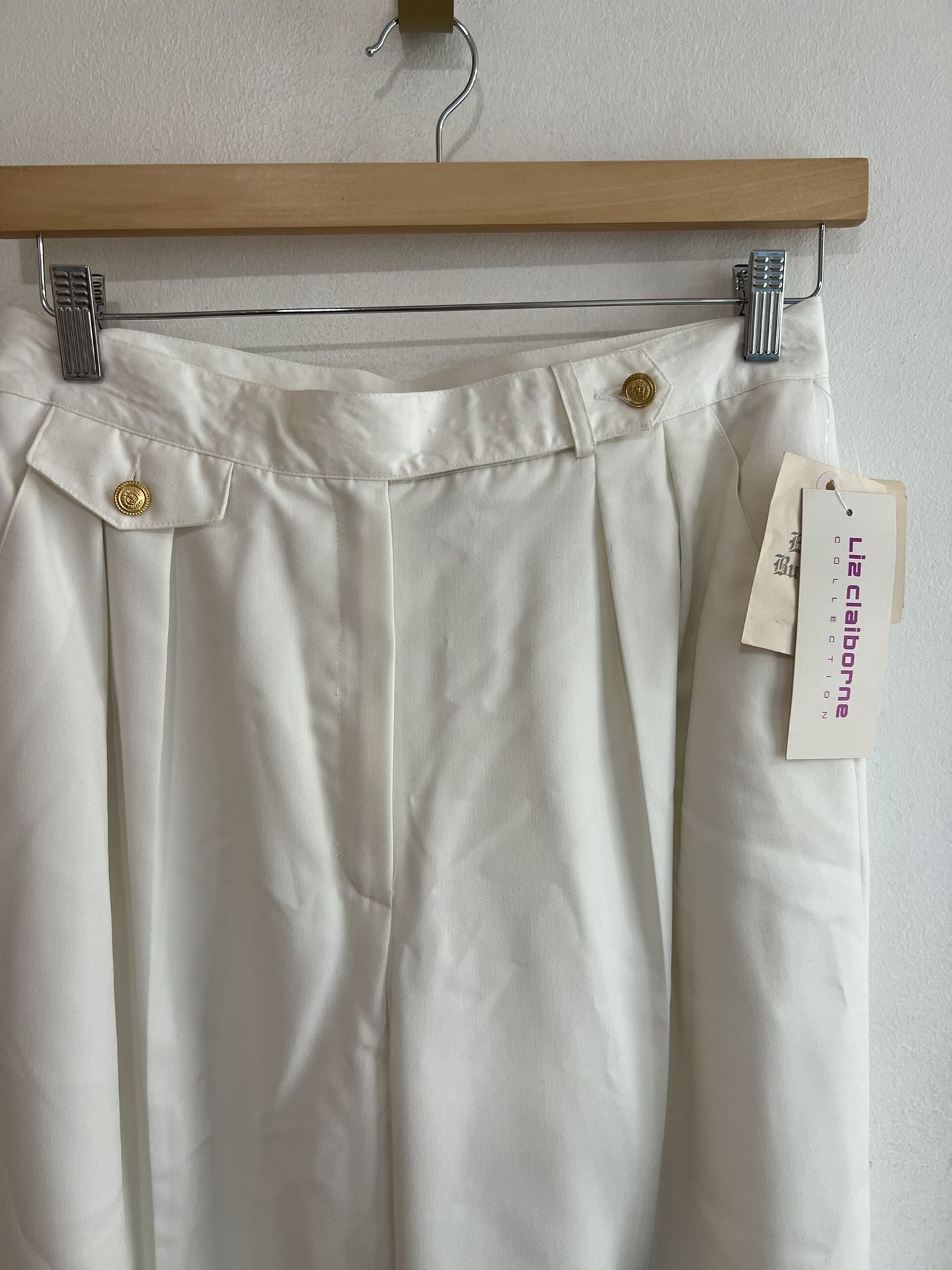 Liz Claiborne White Trousers