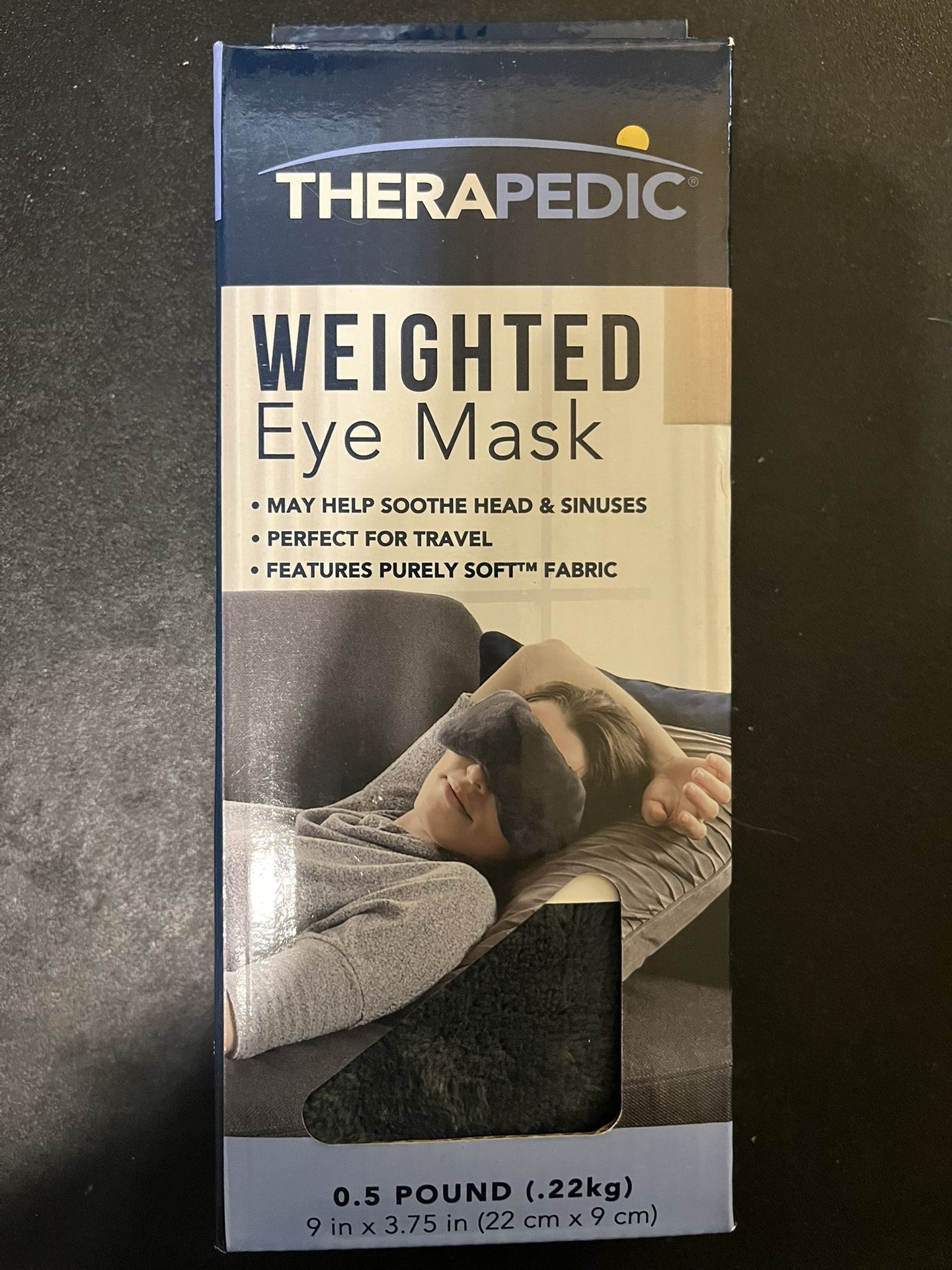 Weighted Eye Mask