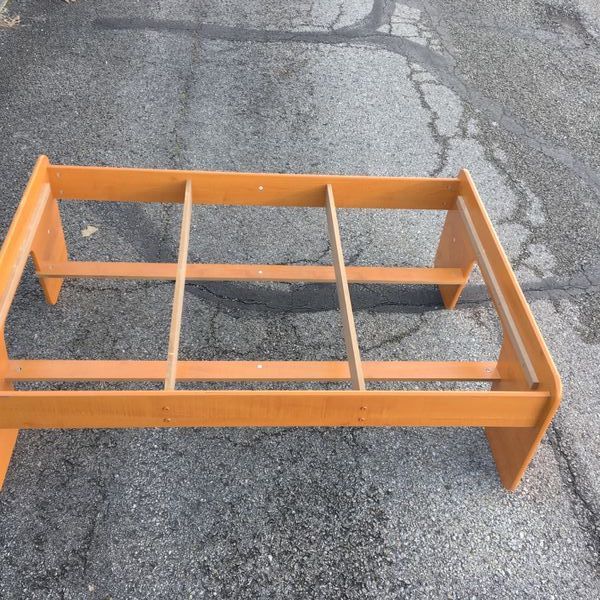 Toddler wooden bed frame (no mattress) - FREE