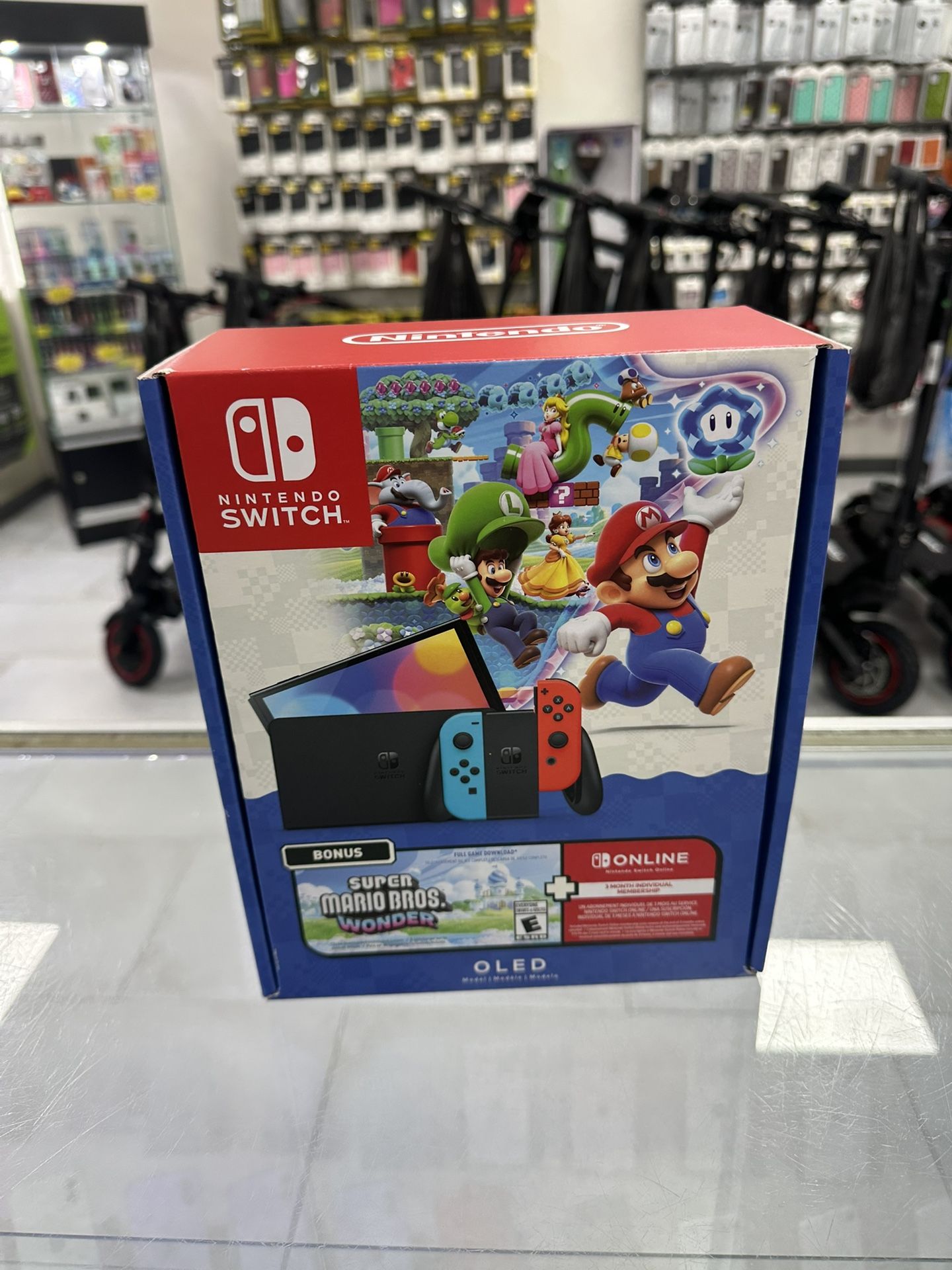 Nintendo Switch OLED Super Mario Bros Wonder! Finance For $50 Down Payment!!