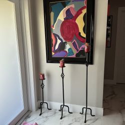 3 Candle Holders
