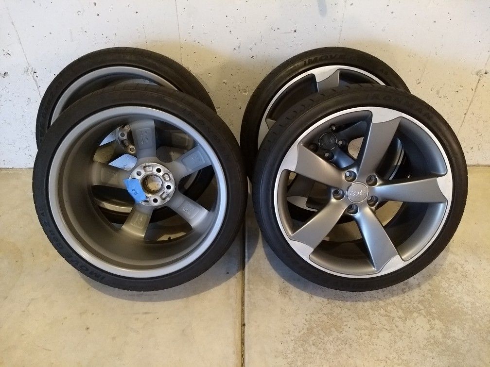 2015 Audi S5 OEM Rotor Wheels 19x9 ET33 - Titanium, NO TIRES
