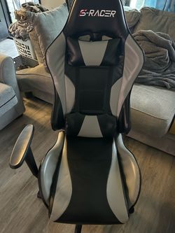 S-Racer Gaming Chair Black and gray
