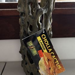 Exo Terra Large Reptile Cholla Cactus Hollow Hide Out
