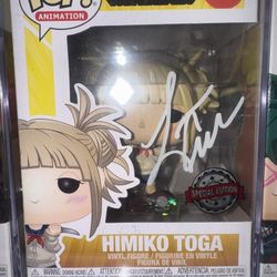Signed Toga Funko Pop By Leah Clark (VA)