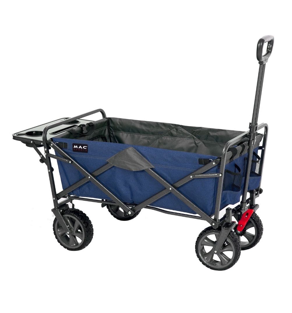 Mac Sports Folding Wagon with Tailgate and Table Brand New In Box