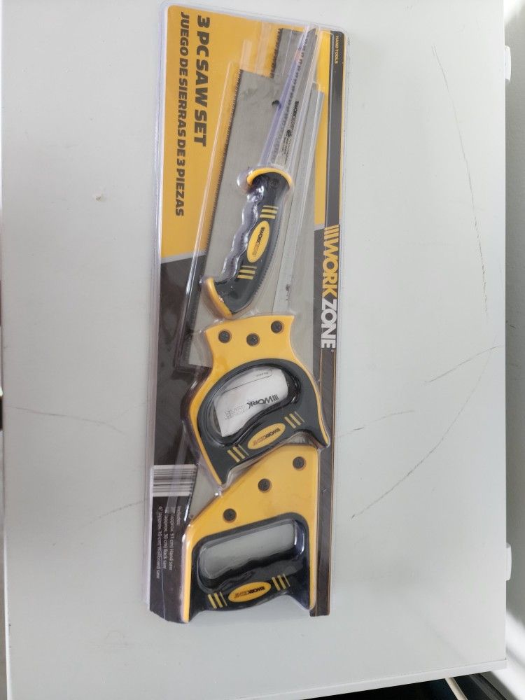 WORKZONE 3 PC SAW SET
