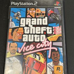 Grand Theft Auto - Vice City  PS2 CIB w MANUAL + MAP